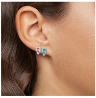 Orecchini Valentina Ferragni Donna in Argento DVF-OR-LO4 - DVF-OR-LO4